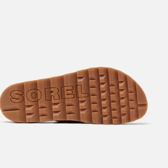 Sorel Roaming Slide Slip on Sandal Brown and Tan Women’s 9.5 - Picture 4 of 4